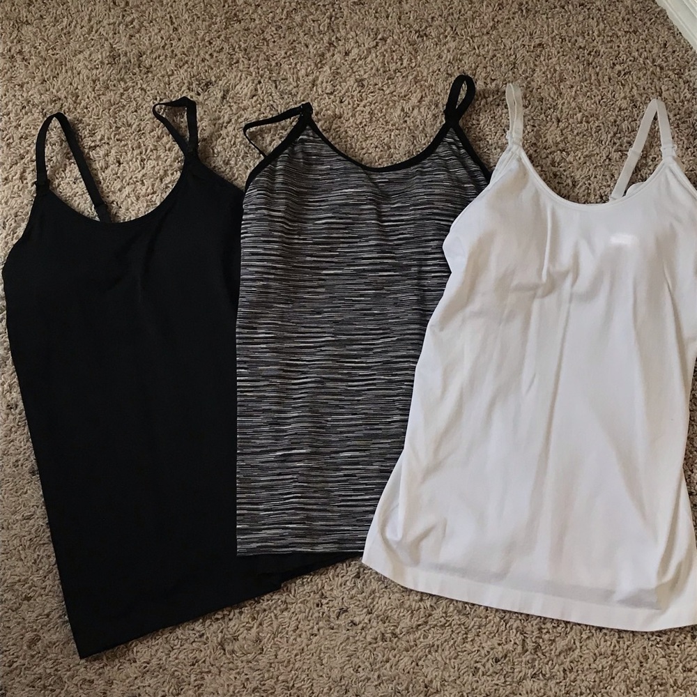 3 nursing tank tops